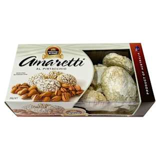 Crostoli King Amaretti Al Pistacchio