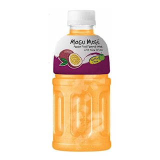 Mogu Mogu Passion Fruit Drink with Nata de Coco