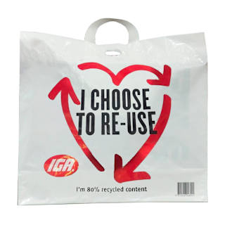 I Choose Re-Use 80% Recycled Bag