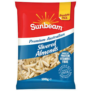 Sunbeam Nuts Australian Slivered Almonds