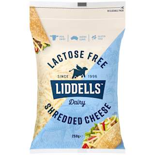 Liddells Lactose Free Tasty Shredded