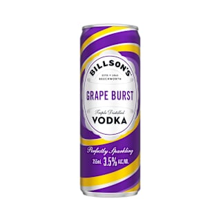 Billson's Vodka with Grape Bubblegum Can