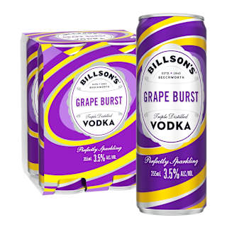 Billson's Vodka with Grape Bubblegum Can