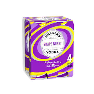 Billson's Vodka with Grape Bubblegum Can