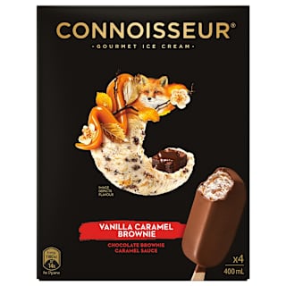Connoisseur Vanilla Caramel Brownie