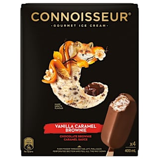Connoisseur Vanilla Caramel Brownie