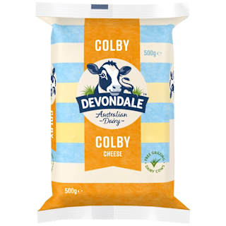 Devondale Colby Cheese Block