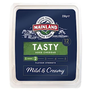 Mainland Tasty Cheddar Cheese Slices
