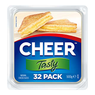 Cheer Cheese Tasty Cheese 32 Slices