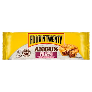 Four 'N Twenty Angus Beef Cheese and Bacon Pie
