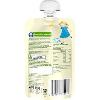 Heinz Little Kids Vanilla Custard Pouch 1-3 years