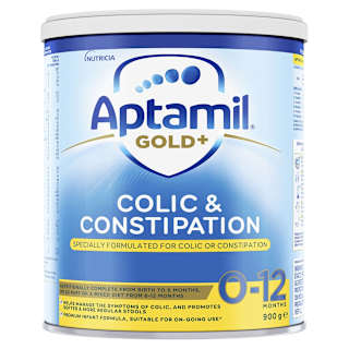 Aptamil Gold+ Colic & Constipation Baby Infant Formula From Birth to 12 Months 900 grams