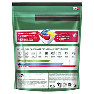 Fairy Platinum Plus Expert All In One Lemon Dishwashing Tablets