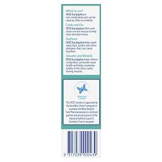 FESS Nasal Saline Spray Eucalyptus