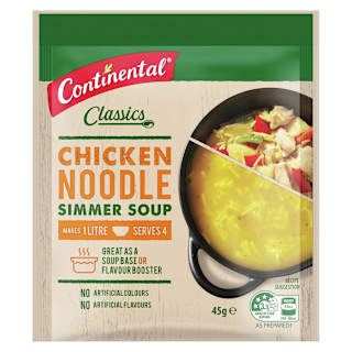 Continental Simmer Soup Chicken Noodle