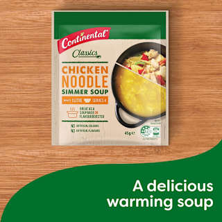 Continental Simmer Soup Chicken Noodle