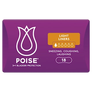 Poise Liners Light