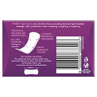 Poise Liners Light
