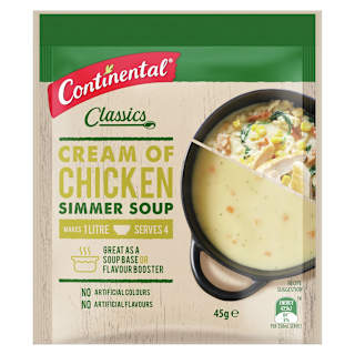 Continental Simmer Soup Cream Of Chicken