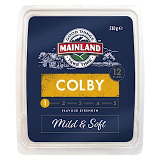 Mainland Colby Cheese Slices