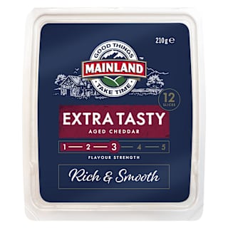 Mainland Extra Tasty Cheddar Cheese Slices