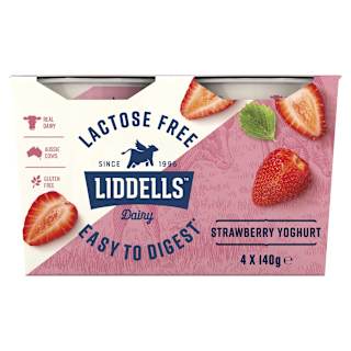 Liddells Yoghurt Lactose Free Strawberry