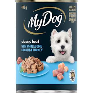 My Dog Adult Wet Dog Food Chicken & Turkey Banquet Can
