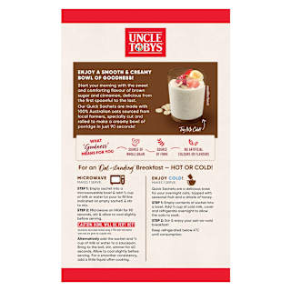 Uncle Tobys Oat Quick Cinnamon