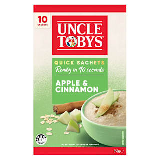 Uncle Tobys Oat Quick Apple Cinnamon