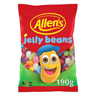 Allen's Jelly Beans Lollies Bag