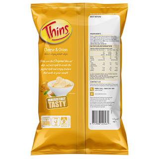 Thins Chips Cheese & Onion