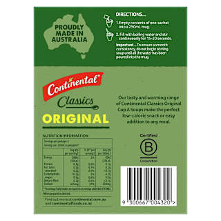 Continental Cup A Soup Hearty Beef