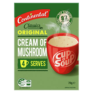 Continental Cup A Soup Classic Cream Of Mushroom