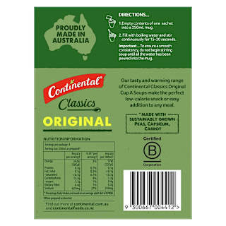 Continental Cup A Soup Spring Vegetable