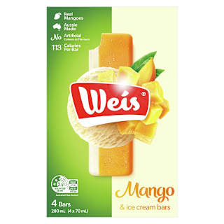 Weis Ice Cream & Fruit Bar Mango