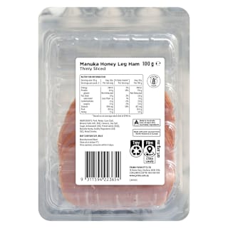 Primo Thinly Sliced Manuka Honey Sweet Leg Ham