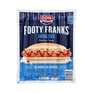 DON Famous Football Hot Dogs Skinless