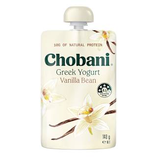 Chobani Greek Yoghurt Vanilla Pouch