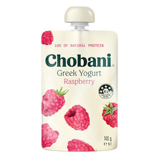 Chobani Greek Yoghurt Raspberry Pouch