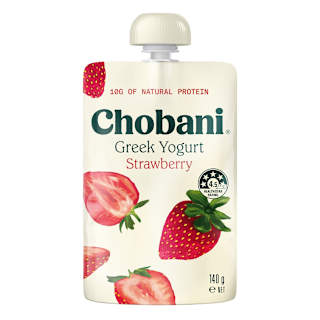 Chobani Greek Yoghurt Strawberry Pouch