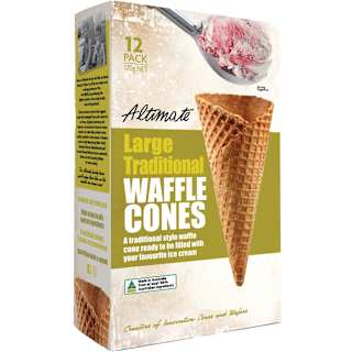 Altimate Waffle Ice Cream Cones