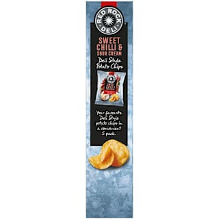 Red Rock Deli Potato Chips Multipack Sweet Chilli & Sour Cream