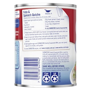 Carnation Evaporated Full Cream Milk