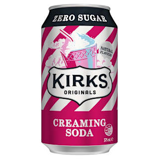 Kirks Sugar Free Creaming Soda Can Soft Drink