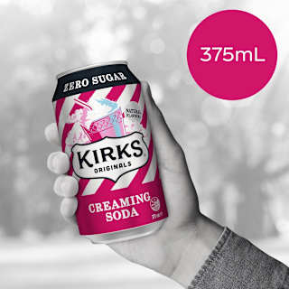 Kirks Sugar Free Creaming Soda Can Soft Drink
