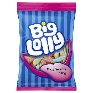 Big Lolly Fizzy Worms