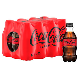 Coca-Cola Zero Sugar Soft Drink Multipack Bottles