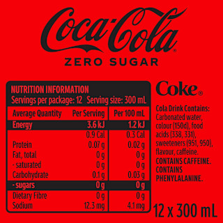 Coca-Cola Zero Sugar Soft Drink Multipack Bottles