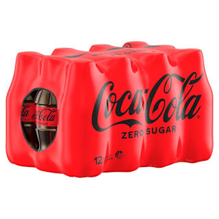 Coca-Cola Zero Sugar Soft Drink Multipack Bottles