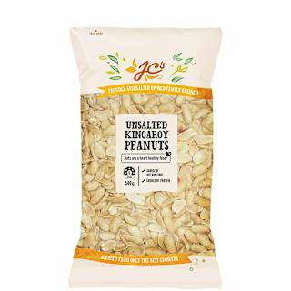 JC's Unsalted Australian Peanuts
